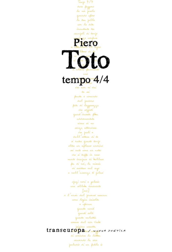 Tempo 4/4  Piero Toto