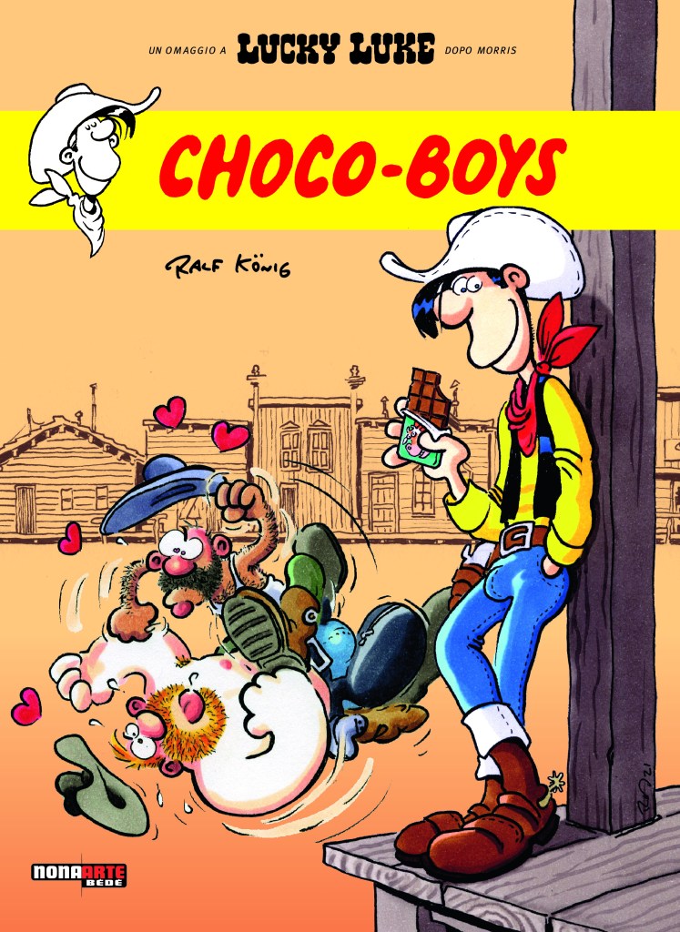 Choco-boys. Lucky Luke di Ralf König